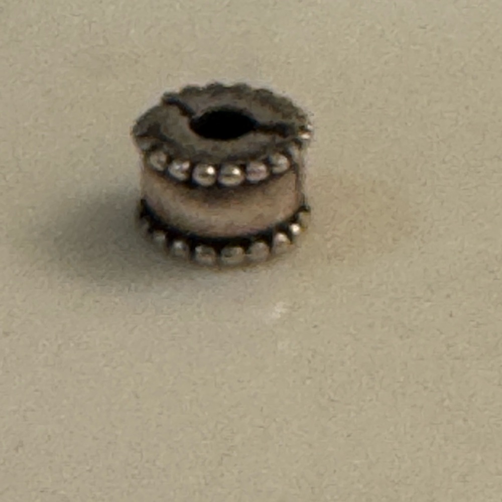 Pandora Silver Beaded Charm